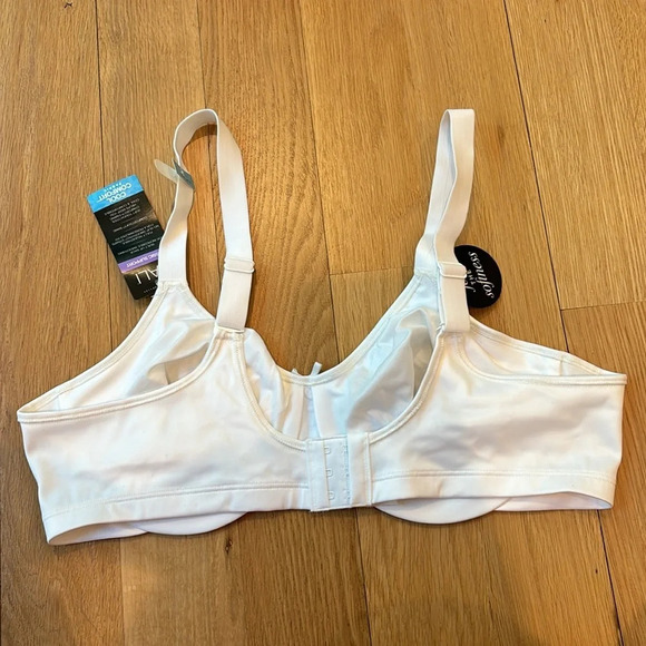 Bali Classic Support Bra White Cool Comfort NWT Size 40C - Picture 4 of 6